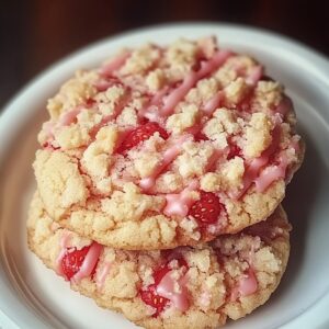 Strawberry Crunch Cookies Recipe