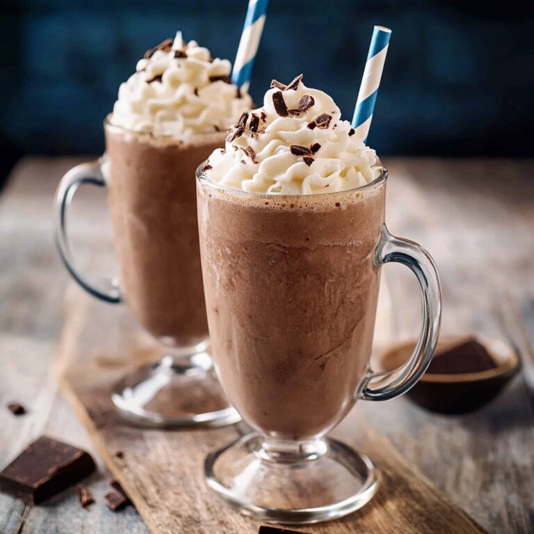 Frozen Hot Chocolate Recipe