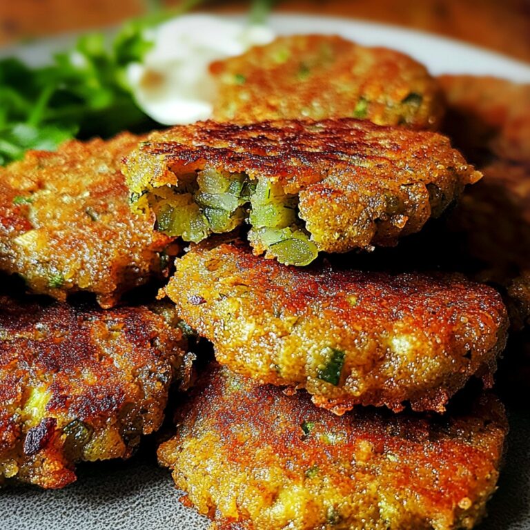 Crispy Okra Patties Recipe