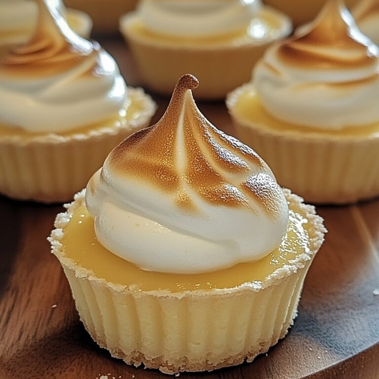 Mini Lemon Meringue Cheesecakes Recipe