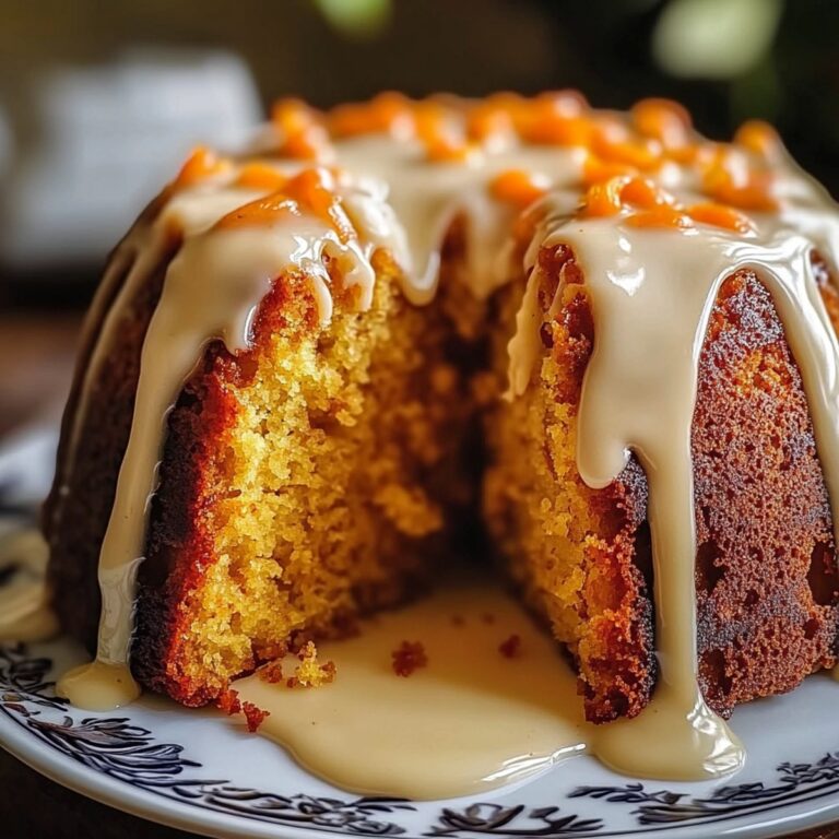 Carrot Pound Cake Recipe