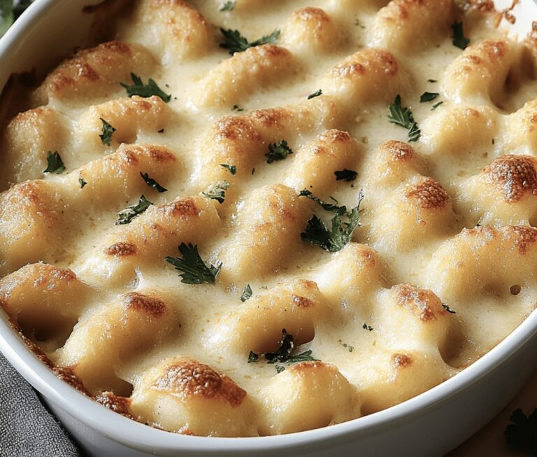 Creamy Baked Gnocchi Recipe