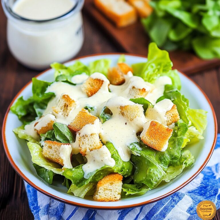 Caesar Salad Dressing Recipe