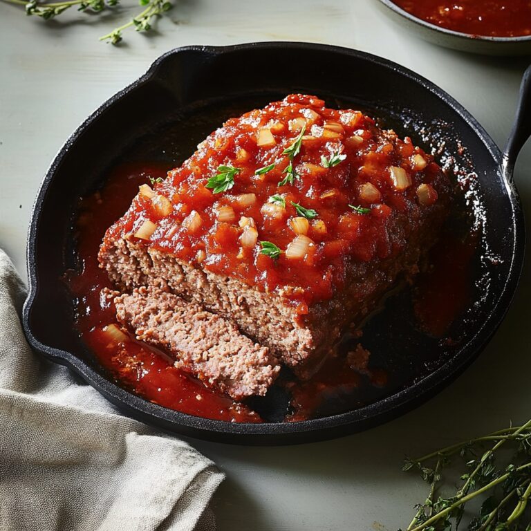 Hearty Stovetop Meatloaf Recipe