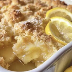 Tangy Lemon Cobbler Recipe