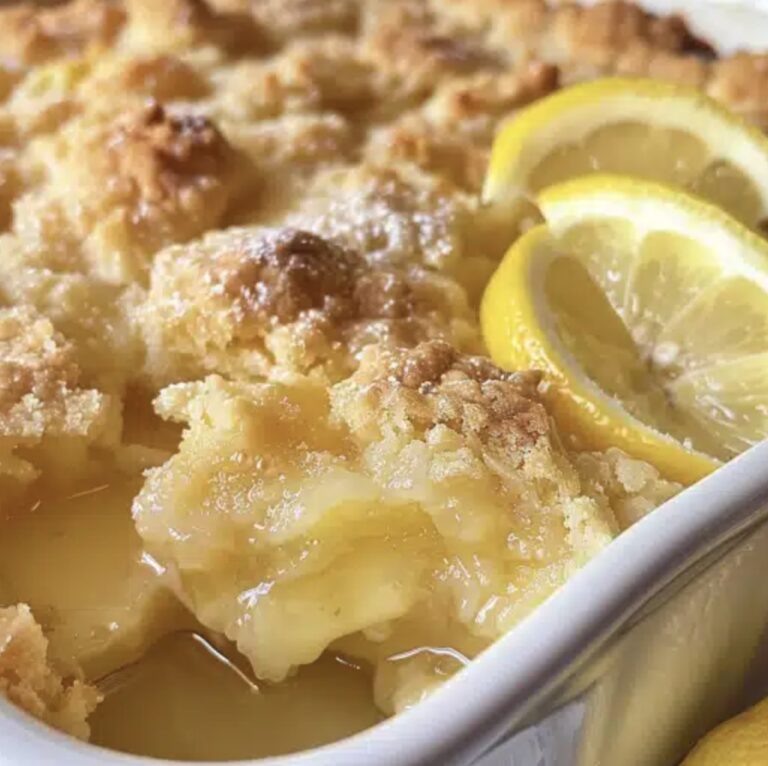 Tangy Lemon Cobbler Recipe