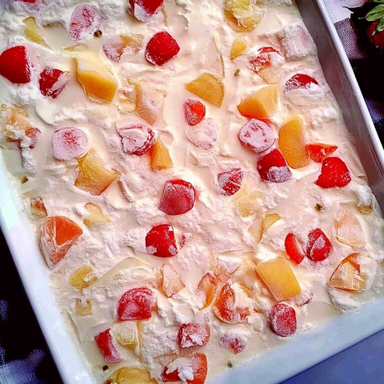 Easy Frozen Fruit Salad Recipe