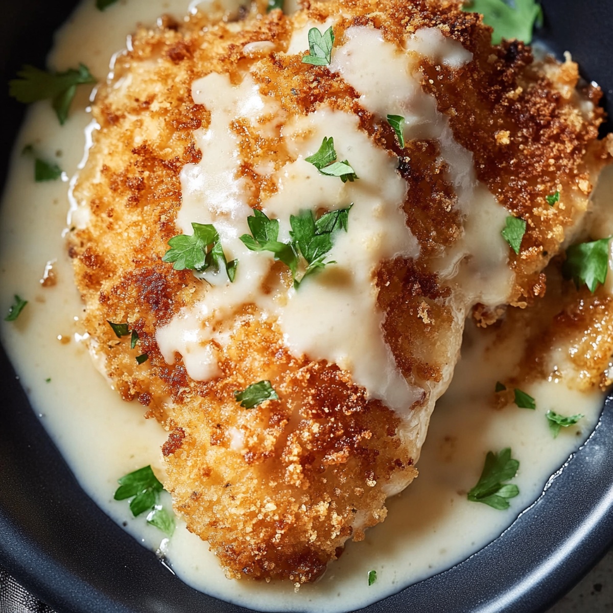 Crispy Longhorn Parmesan Crusted Chicken Recipe
