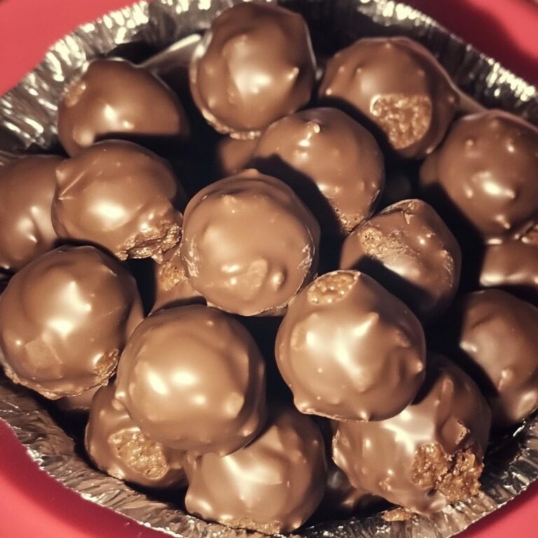 Gooey Chocolate Rice Krispie Balls Recipe