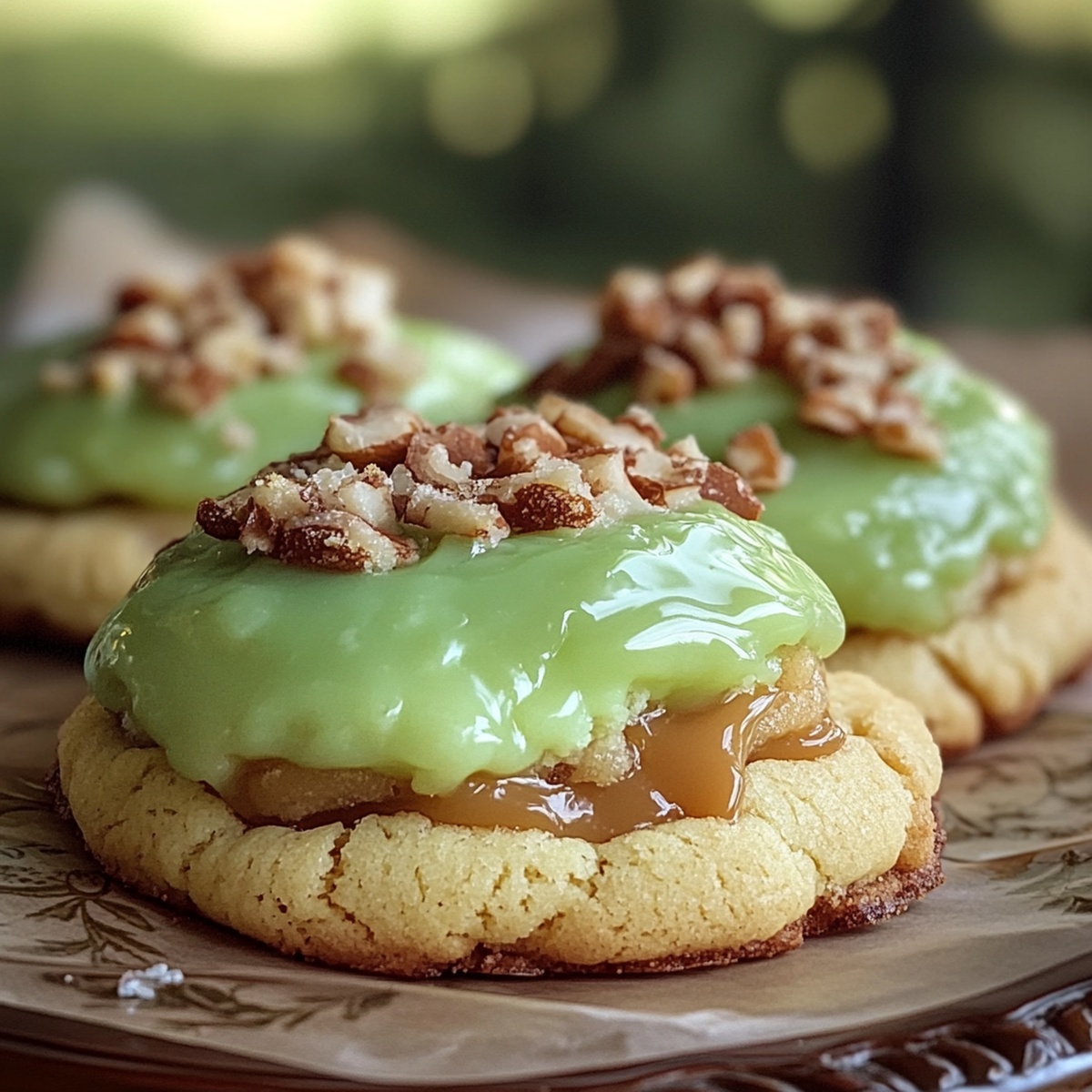 Cheesecake-Stuffed Caramel Apple Cookies Recipe