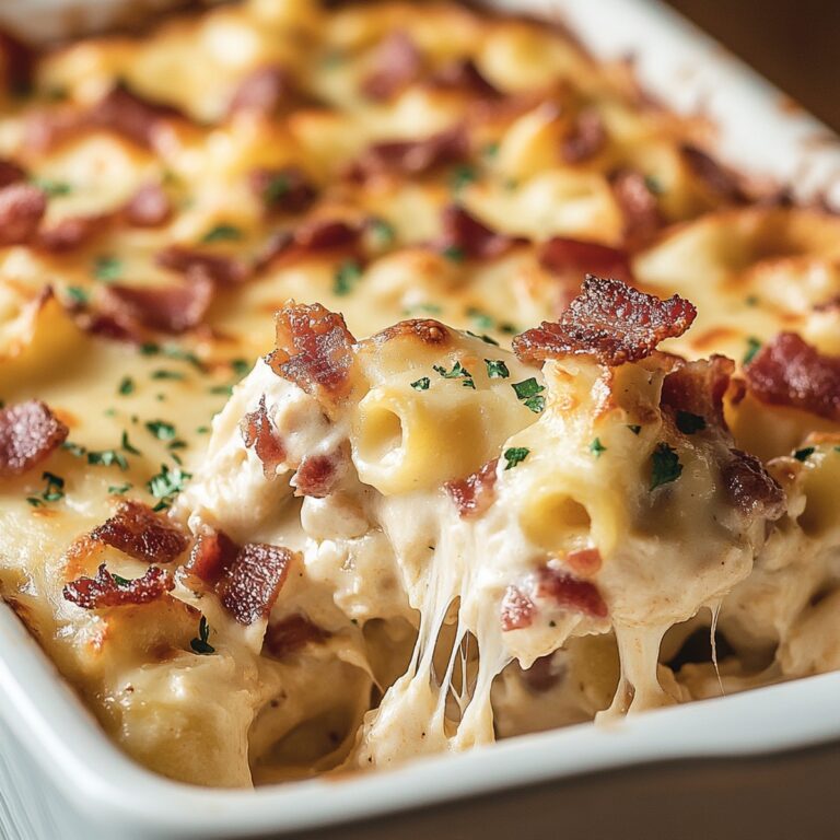 Cheesy Chicken Bacon Ranch Casserole Recipe