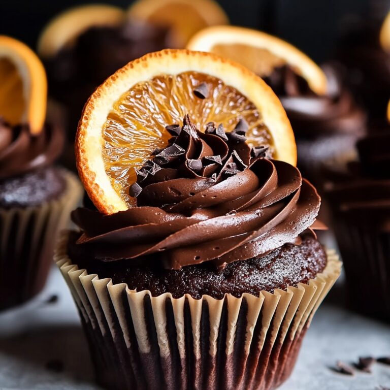 Double Chocolate Orange Cupcakes Recipe