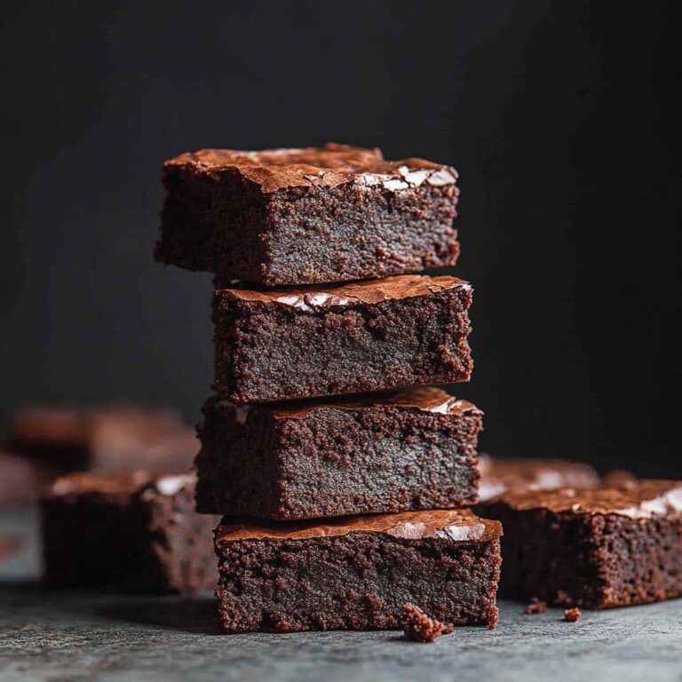 Fudgy Homemade Brownies Recipe