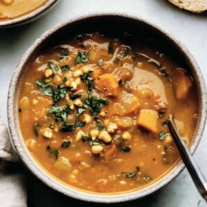 Hearty Peanut Soup With Sweet Potato Recipe