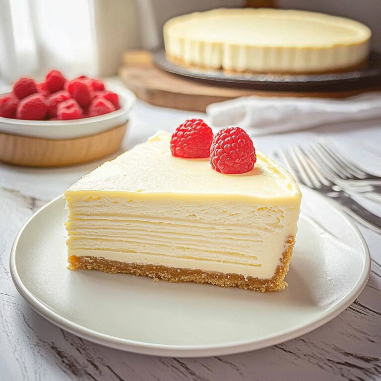 Silky Vanilla Bean Cheesecake Recipe