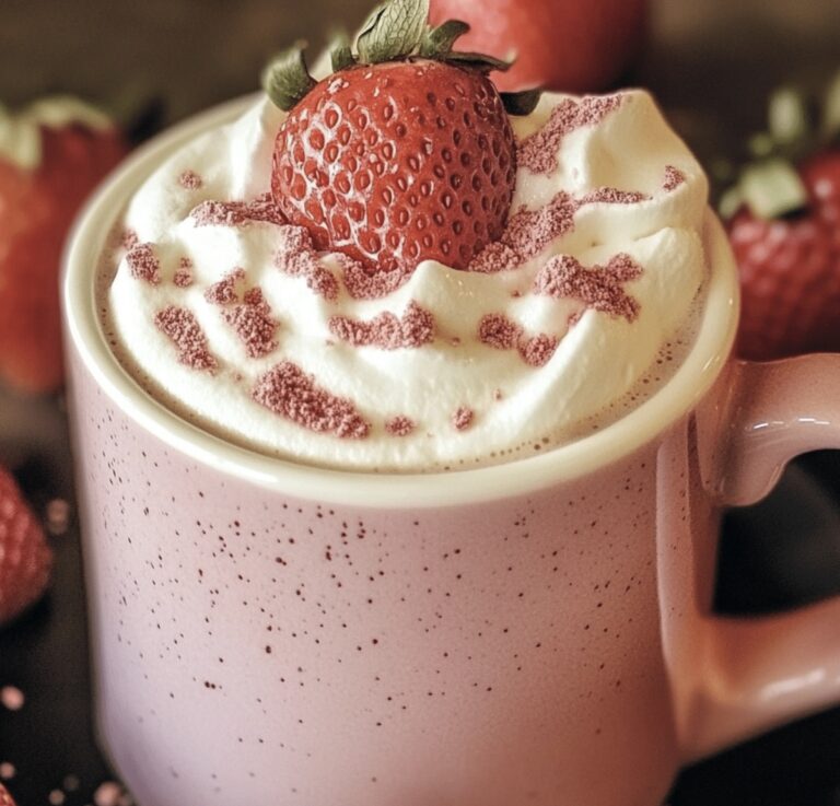 Strawberry Hot Chocolate Recipe