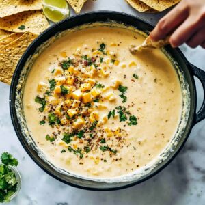Cheesy Elote Queso Recipe