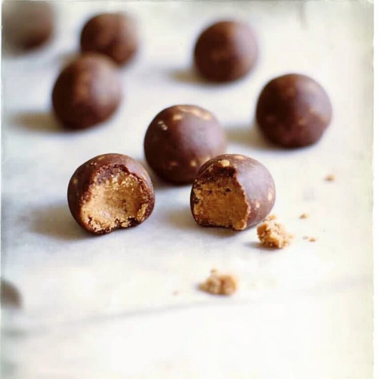 Irresistible Peanut Butter Cookie Dough Balls Recipe