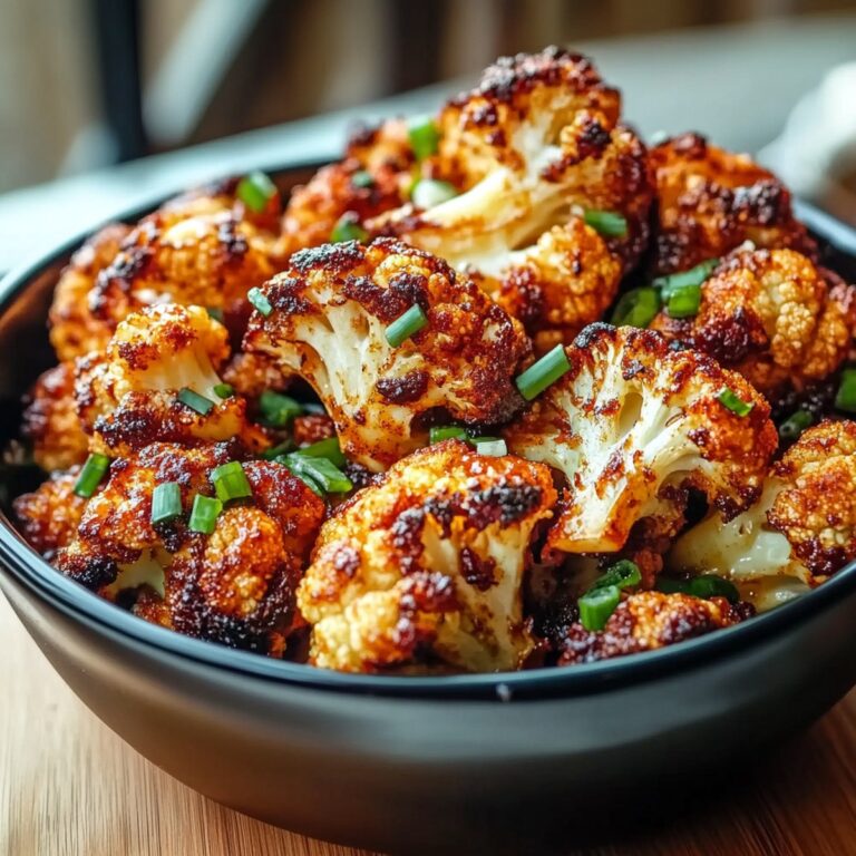 Crispy Baked Cauliflower Recipe