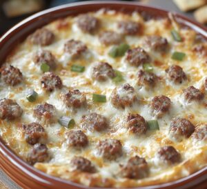 Hot Sausage Beer Cheese Dip Recipe