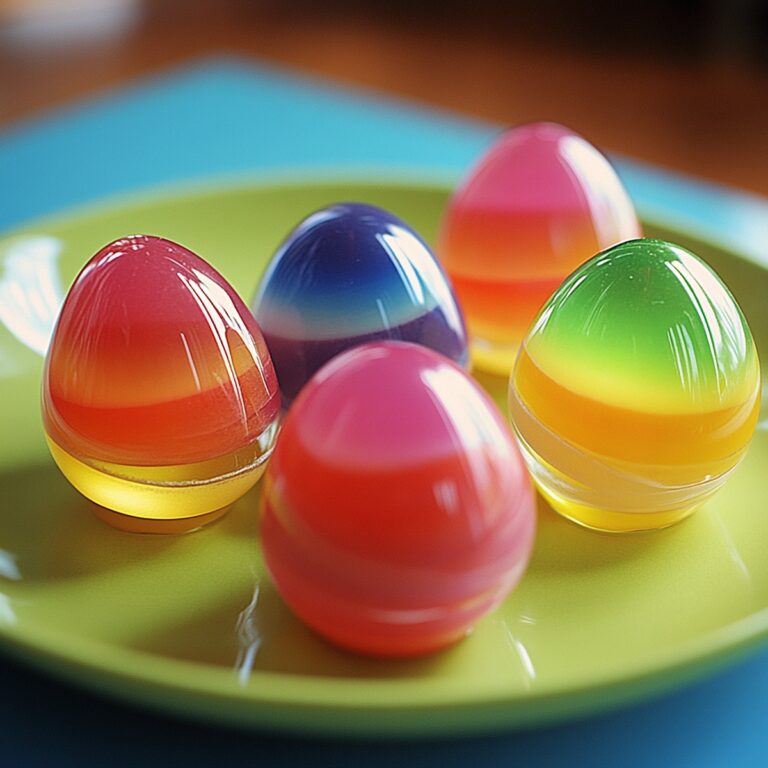 Vibrant Jello Easter Eggs Recipe