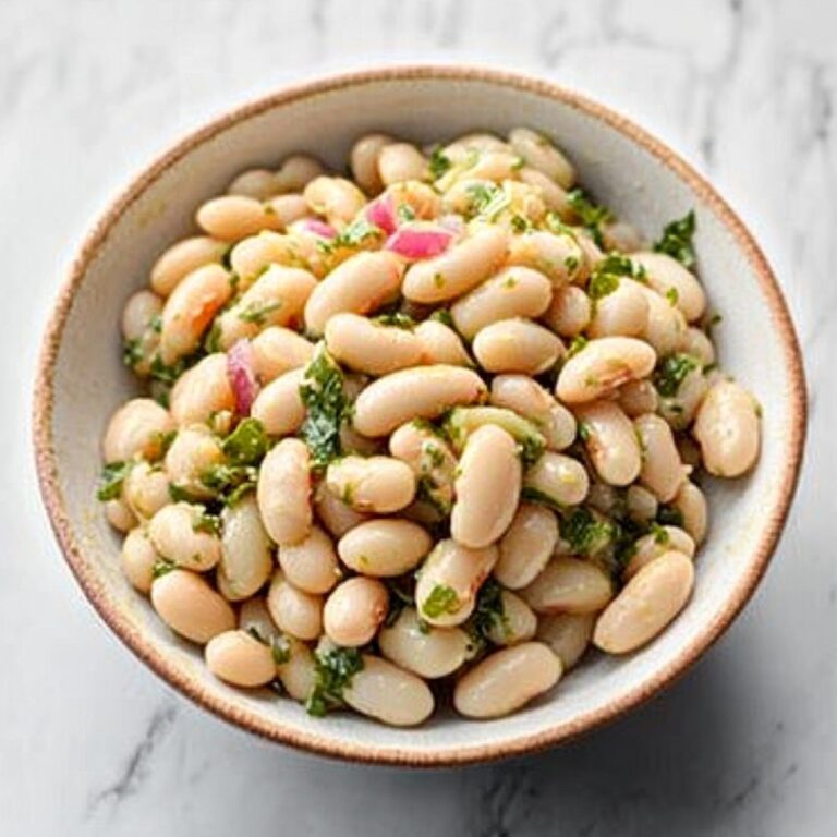 Zesty Lemony White Bean Salad Recipe