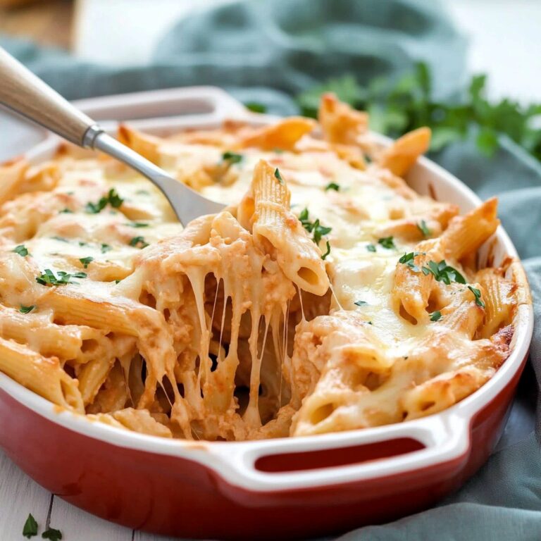 Creamy Baked Penne Pasta Recipe