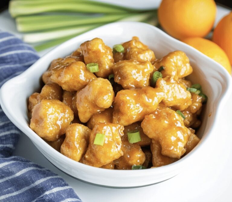 Crispy Homemade Orange Chicken Recipe