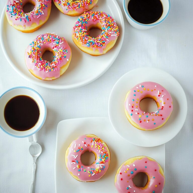 Baked Vanilla Donuts Recipe