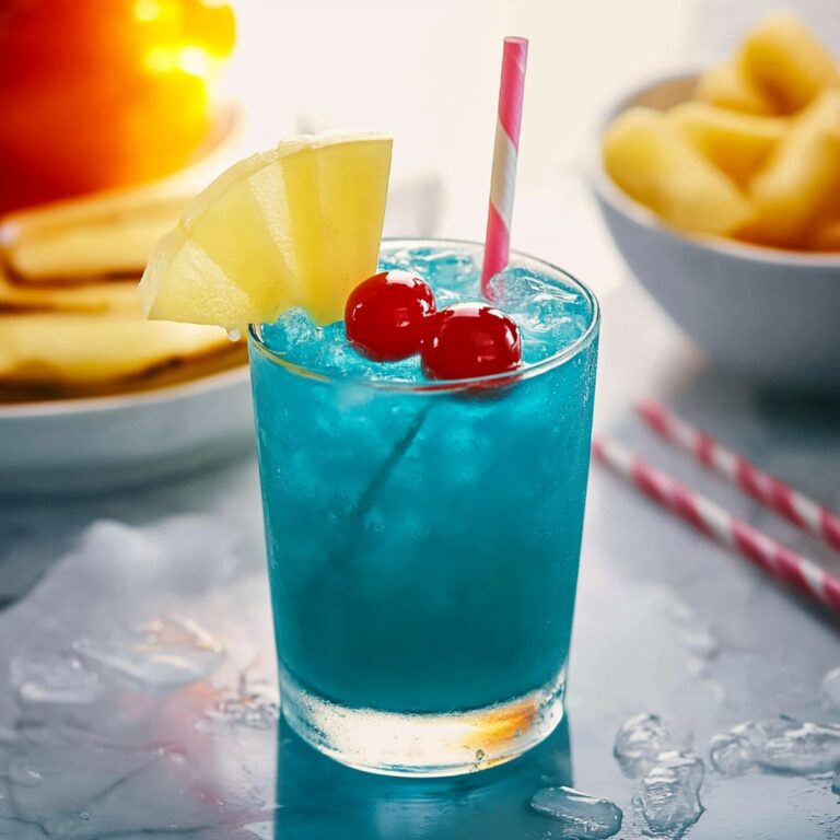 Tropical Blue Hawaiian Cocktail Recipe