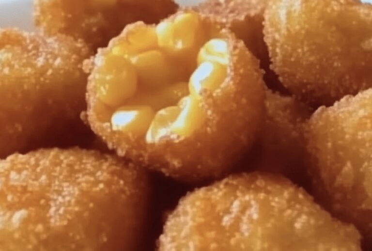 Crispy Corn Nuggets Recipe