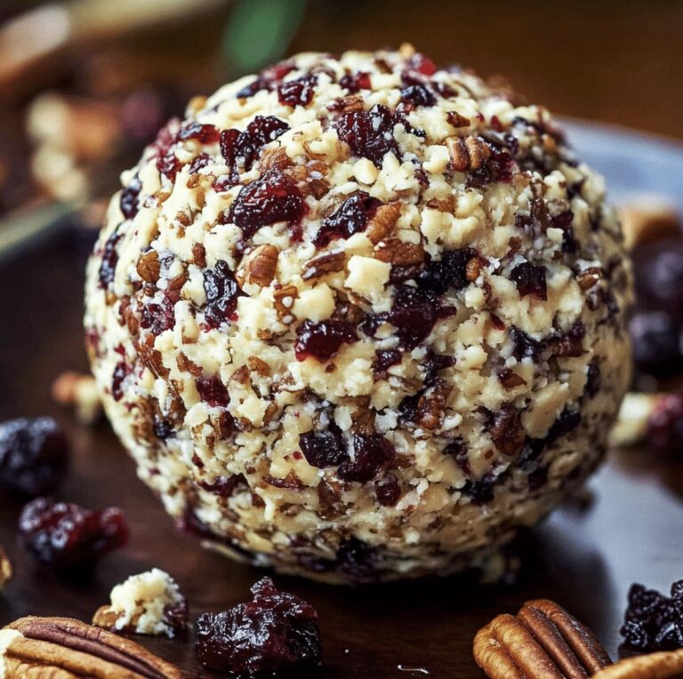 Cranberry Pecan Cheese Ball Recipe