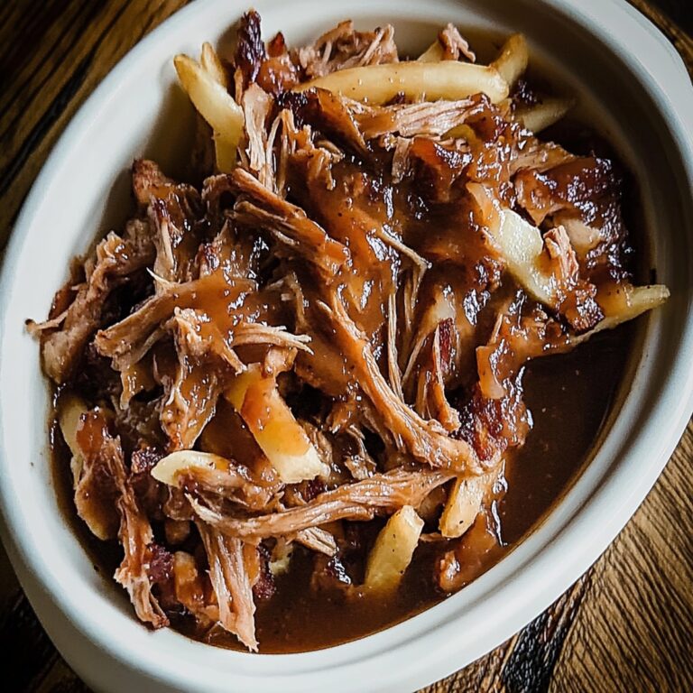 Indulgent Pulled Pork Poutine Recipe