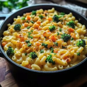 Comforting One Pot Veggie Mac And Cheese Recipe
