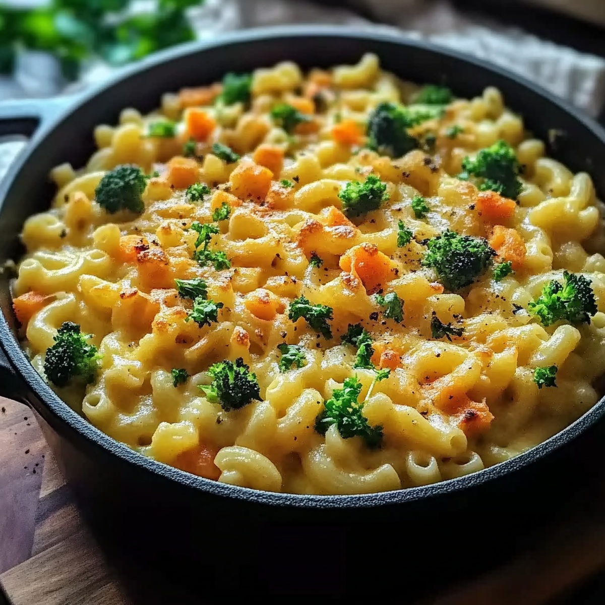 Comforting One Pot Veggie Mac And Cheese Recipe