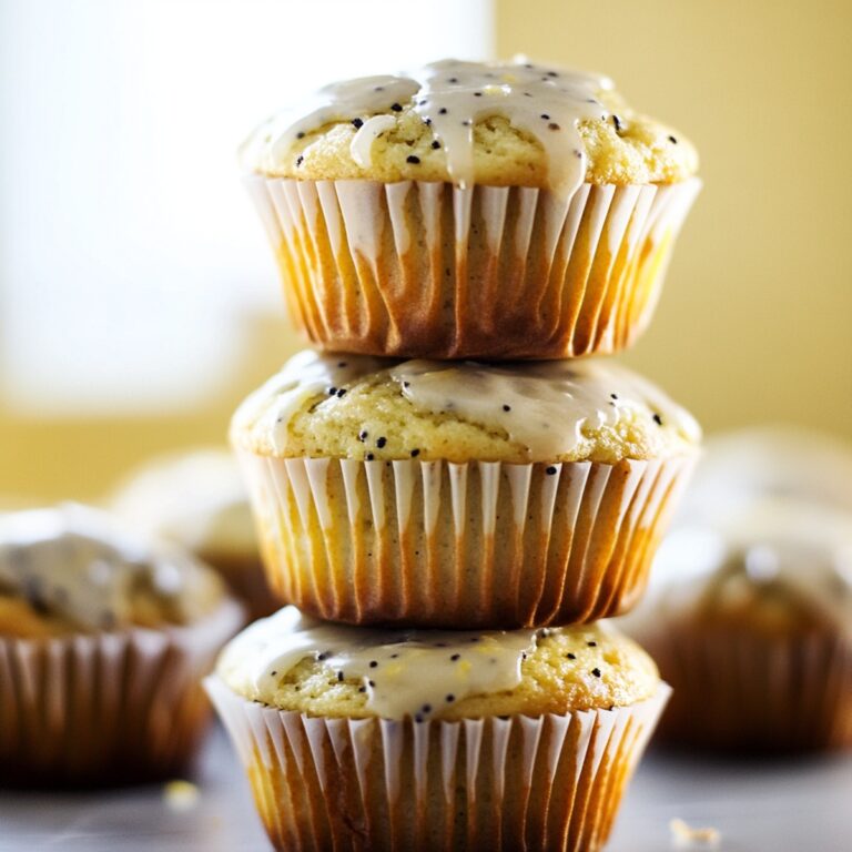 Tangy Lemon Poppy Seed Muffins Recipe