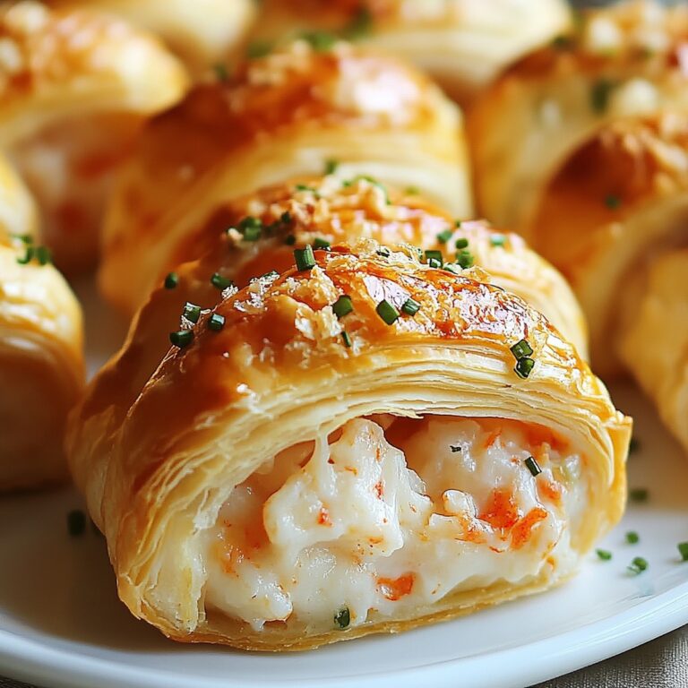 Crab & Cheese Stuffed Crescent Puffs Recipe