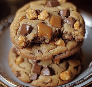 Butterfinger Caramel Crunch Cookies Recipe