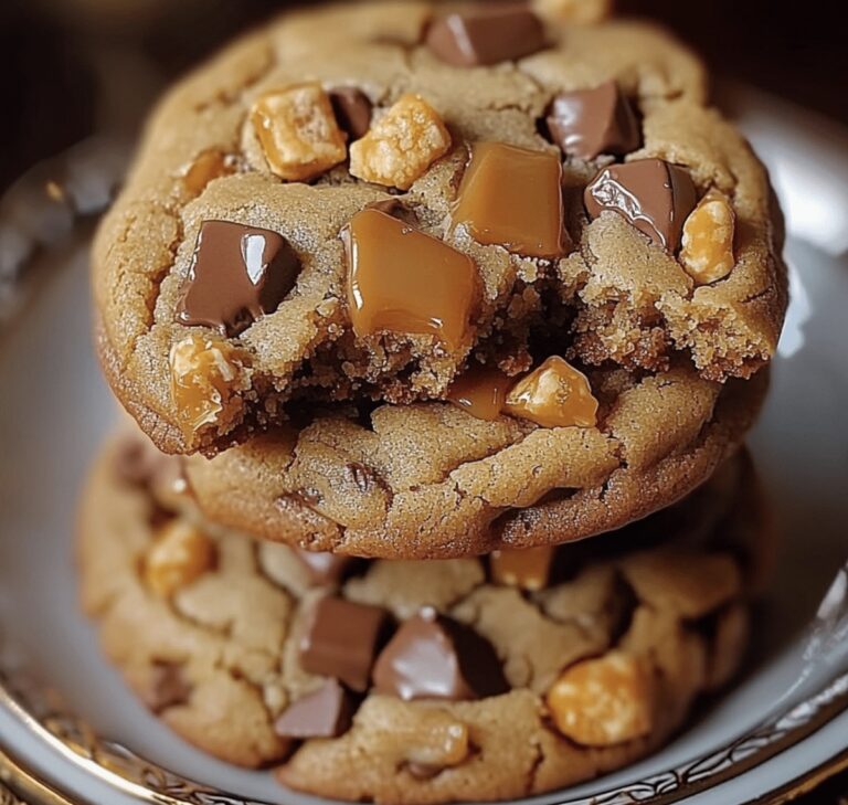 Butterfinger Caramel Crunch Cookies Recipe
