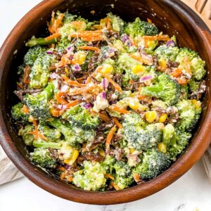 Crunchy Keto Broccoli Salad Recipe