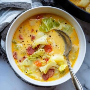 Hearty Keto Cabbage Soup Recipe