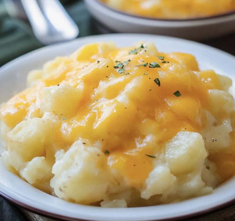 Rustic Crockpot Cheesy Potatoes Recipe