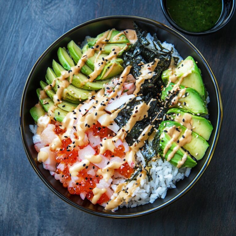 Vibrant California Sushi Bowl Recipe