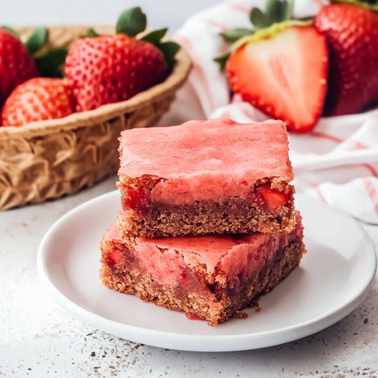 Strawberry Brownies Recipe