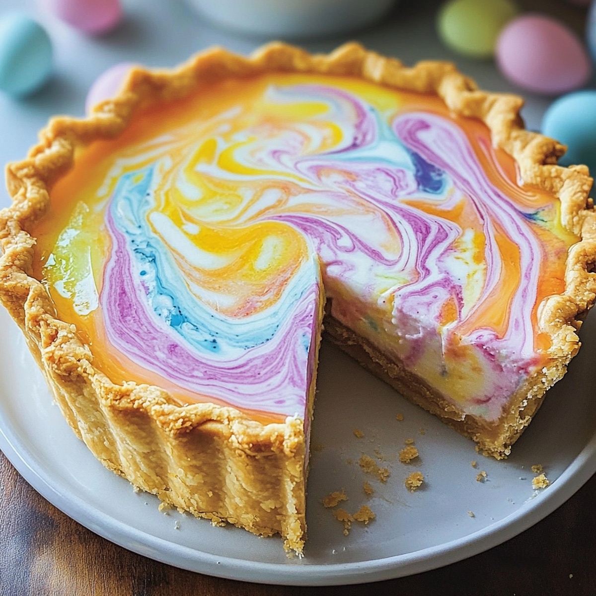 Easter Swirl Pie Recipe
