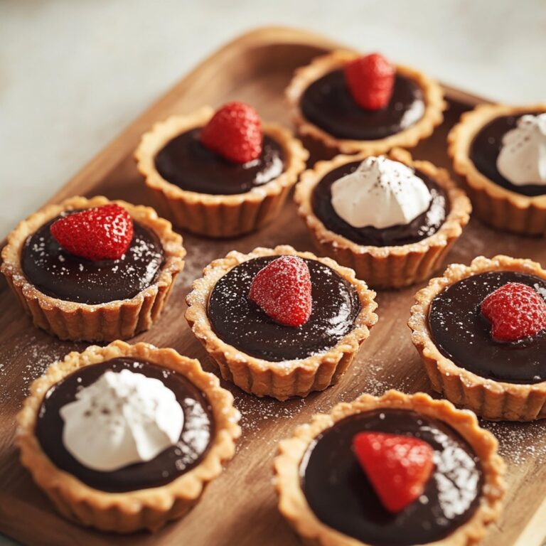Mini Chocolate Tarts Recipe