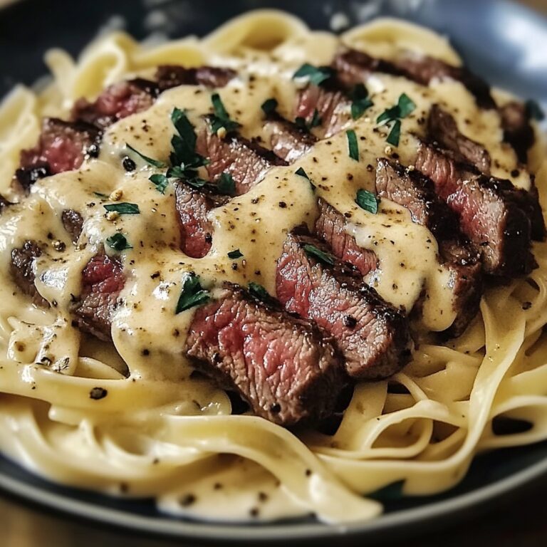 Cajun Steak Alfredo Recipe