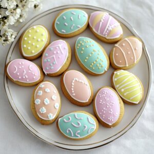 Festive Easter Egg Sugar Cookies Recipe