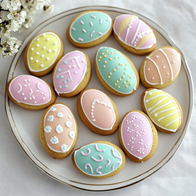 Festive Easter Egg Sugar Cookies Recipe