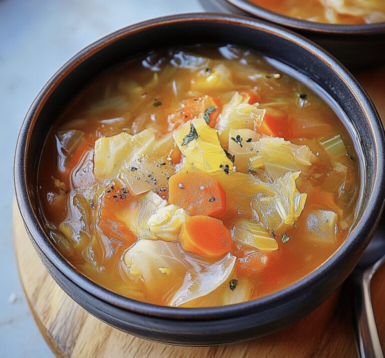 Cabbage Fat-Burning Soup Recipe